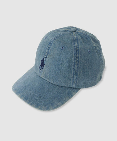 【POLO Ralph Lauren(ポロ ラルフローレン)】DENIM CAP