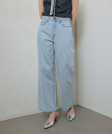 別注ブリーチデニムストレートパンツ|allureville OFFICIAL SITE