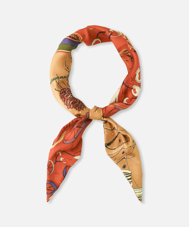 manipuri(マニプリ)】 PATCHWORK DIAMOND SCARF|allureville