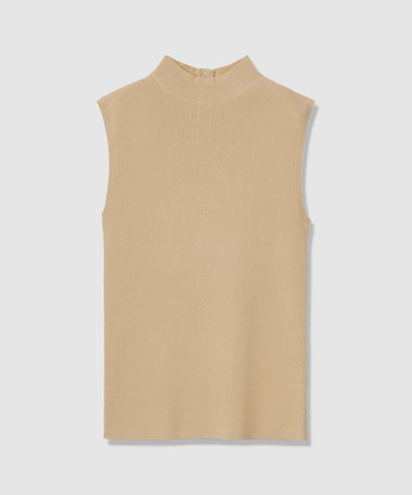 バック釦ディティールプルオーバー