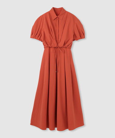 ドロストシャツワンピース