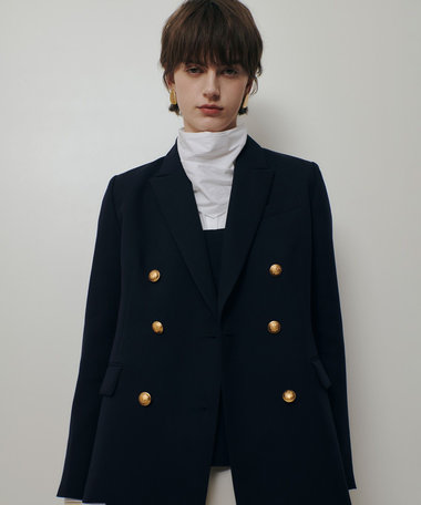 マットクロスダブルジャケット