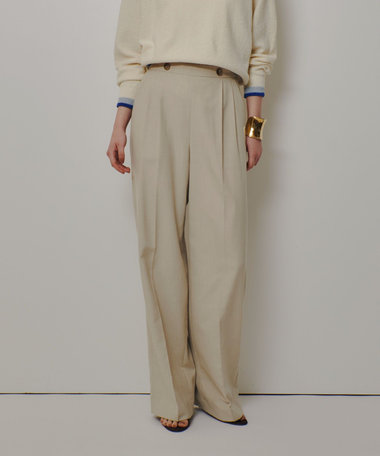 ウェストタックデザインパンツ