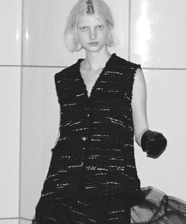 アルアバイル　ルルウィルビー ビーバーハーフスリーブジレ LOULOU WILLOUGHBY｜ルルウィルビーのベスト通販 - ZOZOTOWN
