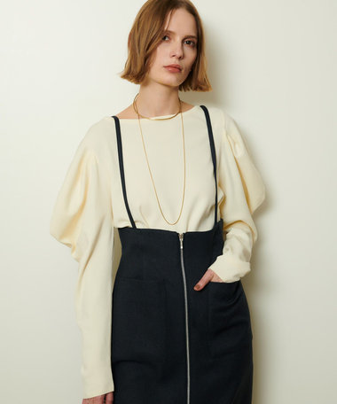 ソウバリドレープスリーブプルオーバー