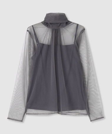 チュールボウロングスリーブ プルオーバー