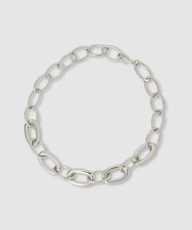 オーバルビッグチェーンネックレス