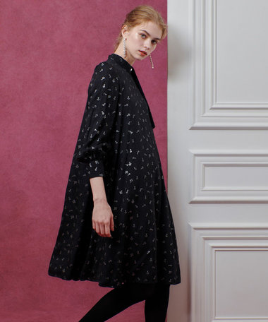【期間限定価格】美品　水玉ワンピース LOULOU WILLOUGHBY allureville｜【LOULOU WILLOUGHBY】オーガンドットワンピース