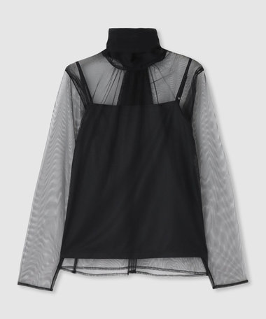 チュールボウロングスリーブ プルオーバー