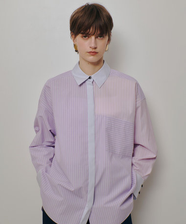 クレイジーストライプシャツ