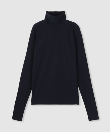 強撚フライスタートルプルオーバー