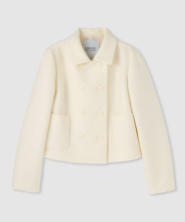 LOULOU WILLOUGHBY ホワイトジャケット allureville｜【LOULOU WILLOUGHBY】ルマーノツイルショート