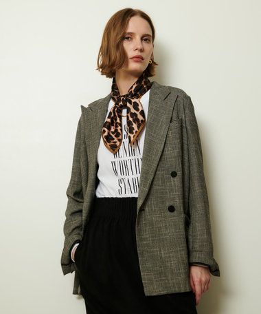 トリッカーカラミダブルジャケット