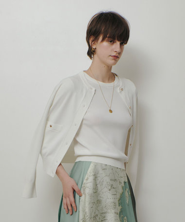 ポケットクルーカーディガン|allureville OFFICIAL SITE / ONLINE SHOP