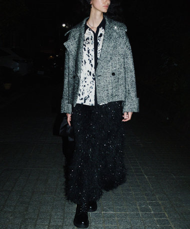 フェザーナロースカート