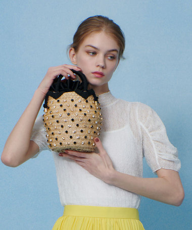 LeNine(ル ナイン)】NINA TWIST SMALL ショルダーバッグ