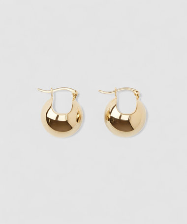 【LIE STUDIO(リエスタジオ)】INGRID EARRINGS GOLD