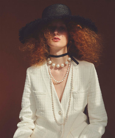 【LOULOU WILLOUGHBY】タンスイパールショートネックレス