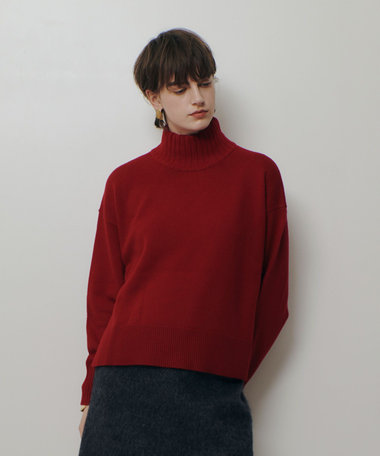 メリノウールオーバーサイズタートル