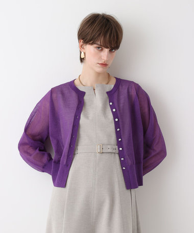 シアーラミスキッパーカーディガン