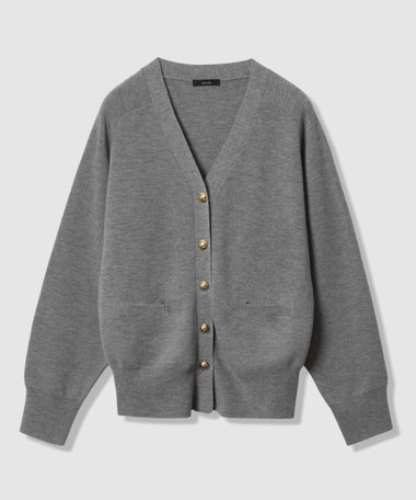 Allureville ラクーンローブカーディガン Allureville ラクーンローブカーディガン