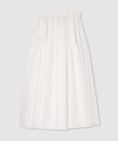 【LOULOU WILLOUGHBY】キリカエタックタフタスカート