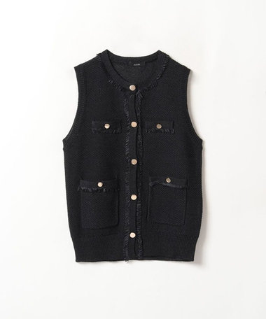 大特価!! カノコメッシュショートジレ|allureville SITE OFFICIAL その他