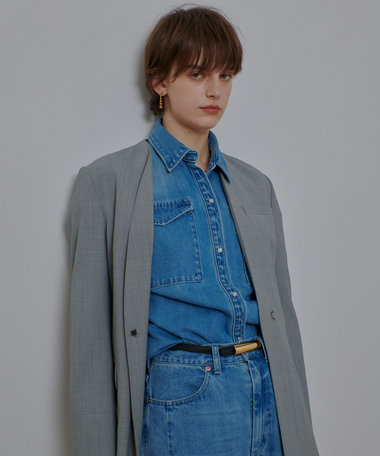 ストレッチノーカラージャケット|allureville OFFICIAL SITE / ONLINE