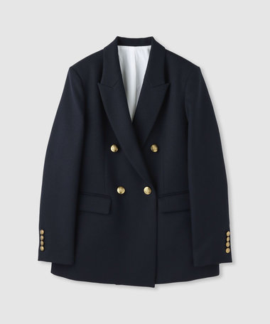 【LOULOU WILLOUGHBY】ポリドビーダブルジャケット