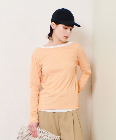 ルルウィルビー　シアースリーブ２ＷＡＹネックプルオーバー　サマーニット trim_ofalv_itemd908bb9e9a4d11e