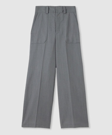 トリアセサイロシアーワイドパンツ