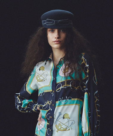 coron様ルルウィルビー ブラウス ボタニカル 総柄 クルーネック 近年モデル STAFF STYLING|allureville OFFICIAL SITE / ONLINE SHOP