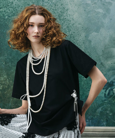 【PERRINE TAVERNITI(ペリーヌ タヴェルニティ)】MILTON DOUBLE BROOCH