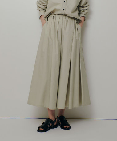 タイプライターイレギュラータックスカート|allureville OFFICIAL SITE