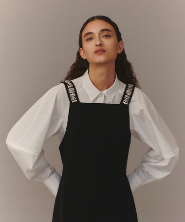 【LOULOU WILLOUGHBY】キリカエボリュームシャツ