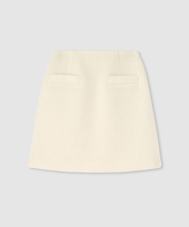 ◇モヘヤシャギーミニスカート