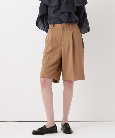 フェイクスェードショートパンツ