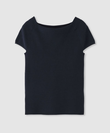 2WAY ネックショートスリーブプルオーバー