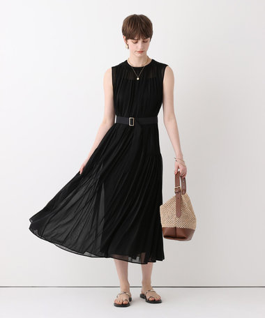 エスパンディワイドベルトワンピース