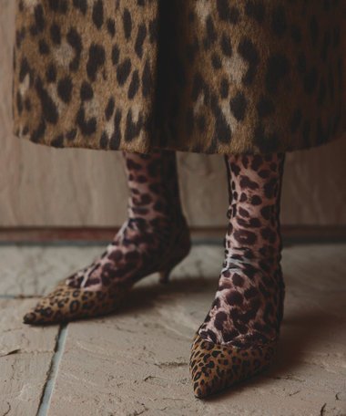 【MARCOMONDE(マルコモンド)】TULLE TABI SOCKS ANIMAL