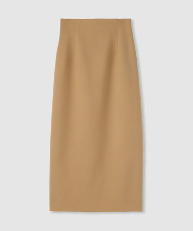 LOULOU WILLOUGHBY】ウール混ダブルクロスタイトスカート|allureville