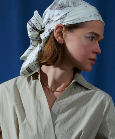 ツイストチェーンネックレス