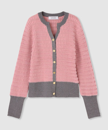 LOULOU WILLOUGHBY LINSIEME カーディガン　グレー　2 allureville(アルアバイル)｜【LOULOU WILLOUGHBY】LINSIEME