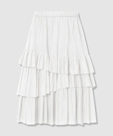 イレギュラーティアードスカート