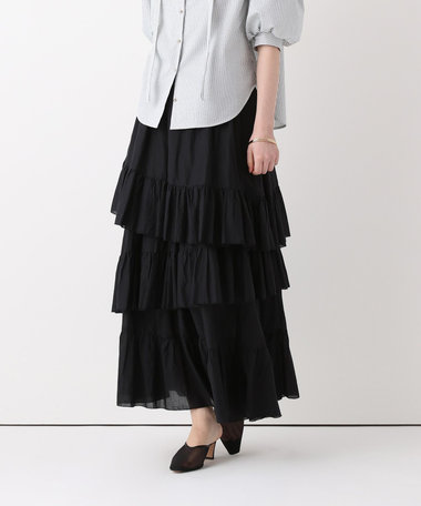 イレギュラーティアードスカート