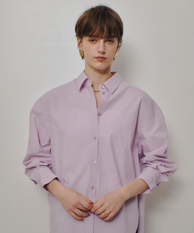 バレルスリーブシャツ