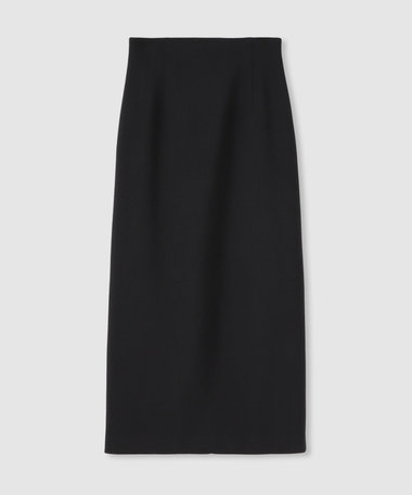 【LOULOU WILLOUGHBY】ウールダブルクロスタイトスカート