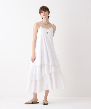 イレギュラーティアードキャミワンピース