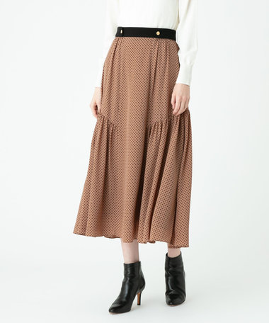 新品 DOTSティアードスカート Loulou Willoughby