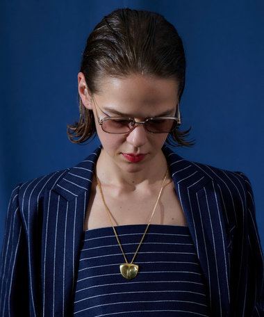 モチーフトップロングネックレス